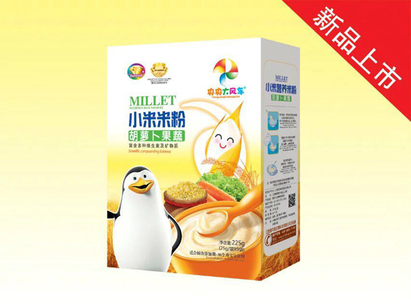 央央大風(fēng)車小米米粉(胡蘿卜果蔬)盒裝