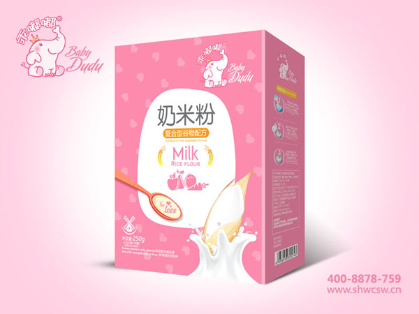 乖嘟嘟復合型谷物奶米粉盒裝