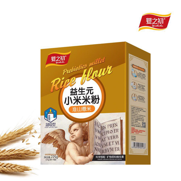嬰之初益生元護(hù)暢小米米粉-淮山薏米盒裝
