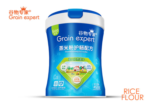 谷物專家蒸米粉護暢配方