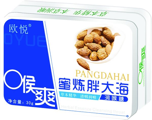 歐悅蜜煉胖大海潤(rùn)喉糖