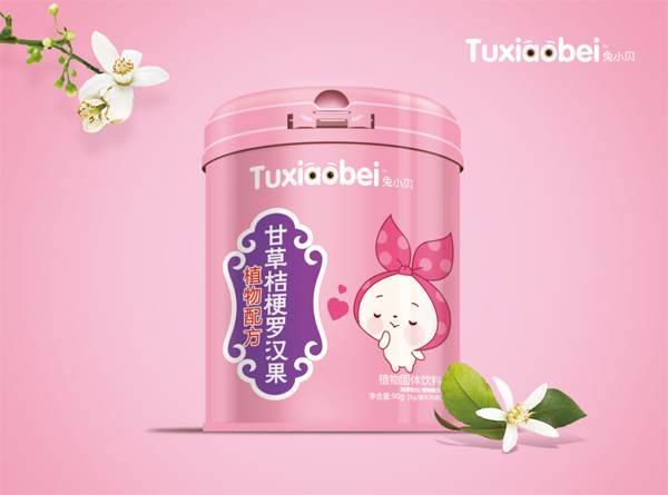 兔小貝甘草桔梗羅漢果微晶粉