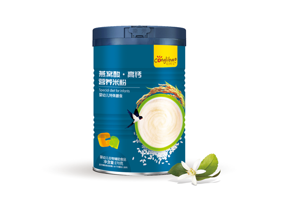 聰俐寶燕窩酸高鈣營養(yǎng)米粉