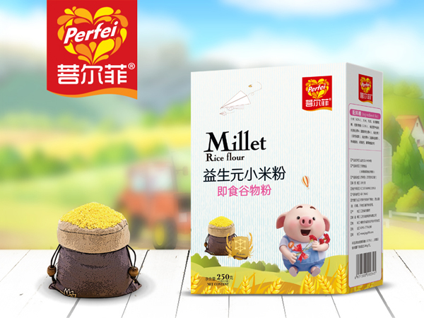 菩爾菲益生元小米粉 盒裝