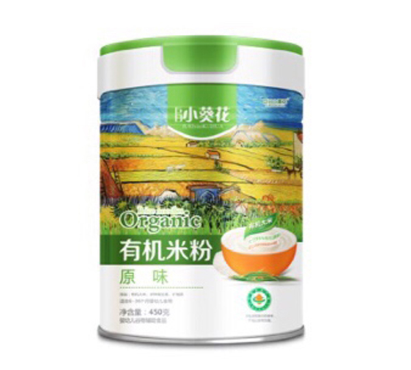 巨日小葵花原味有機(jī)米粉