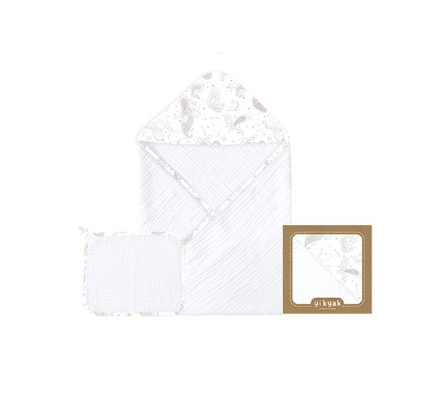 yikyak一體密織紗布連帽浴巾 浪漫滿(mǎn)屋(綠紫).jpg