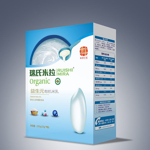 瑞氏米拉益生元有機米乳225g