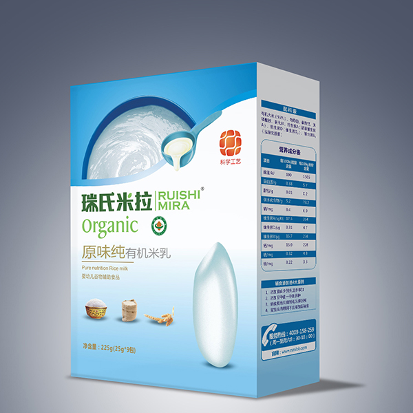 瑞氏米拉原味純有機米乳225g