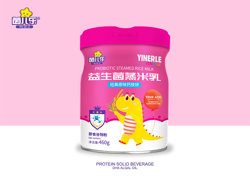 茵兒樂益生菌蒸米乳-經(jīng)典原味鈣鐵鋅