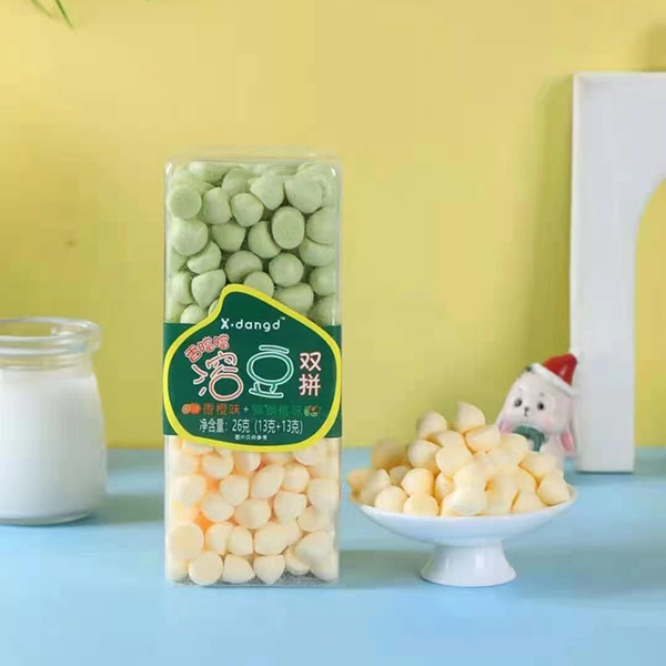 香噹噹溶豆雙拼-香橙味+獼猴桃味26克
