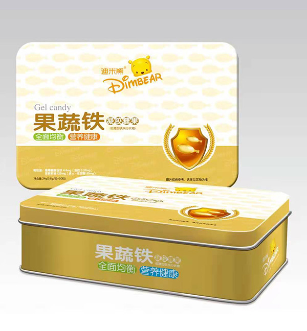 迪米熊果蔬鐵凝膠糖果