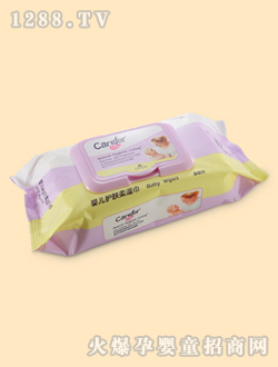 愛護嬰兒護膚柔濕巾80片