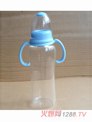 貝安樂300ml標(biāo)口PP玻璃奶瓶