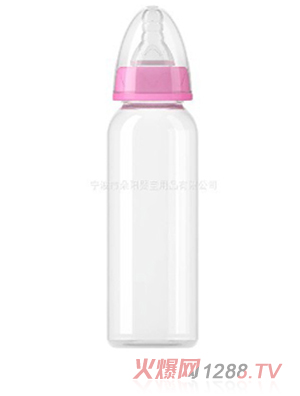 朵陽(yáng)240毫升直身標(biāo)準(zhǔn)口徑pp奶瓶粉