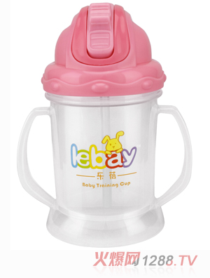 樂蓓嬰幼兒學飲杯6913紅色