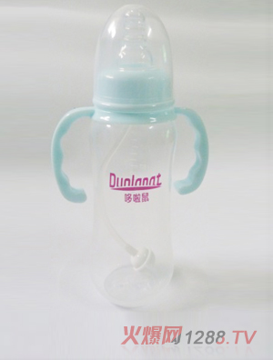 哆啦鼠8安PP自動(dòng)手柄奶瓶