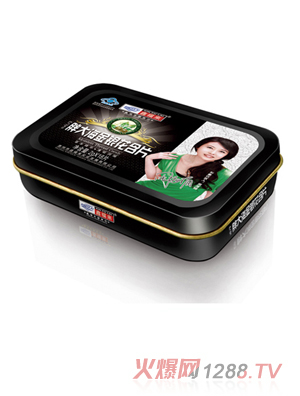 鑫福來(lái)胖大海金銀花含片精品鐵盒