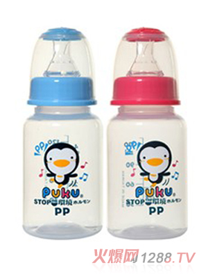 藍色企鵝嬰兒標準PP奶瓶120cc2只裝