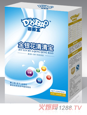 嘟嘟寶金銀花清清寶盒裝