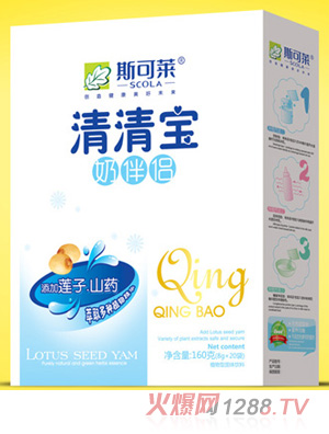 斯可萊奶伴侶清清寶盒裝