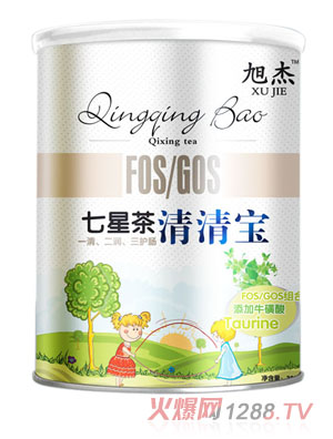 旭杰七星茶清清寶聽裝