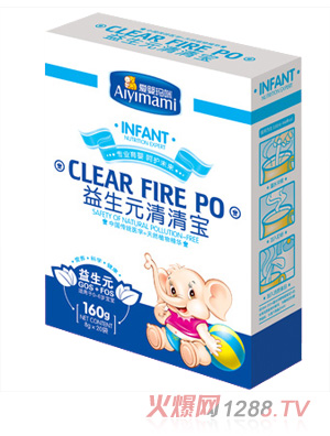 愛嬰瑪咪益生元清清寶盒裝