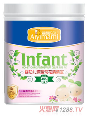 愛嬰瑪咪嬰幼兒蜂蜜菊花清清寶