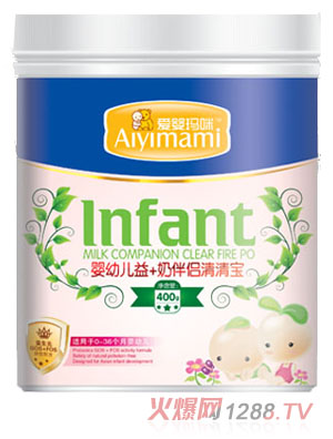 愛嬰瑪咪嬰幼兒益+奶伴侶清清寶