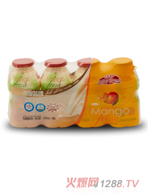 界界樂芒果味乳酸菌飲料4瓶裝