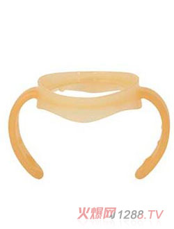 嬰樂寶PPSU專用寬口徑奶瓶手柄黃色