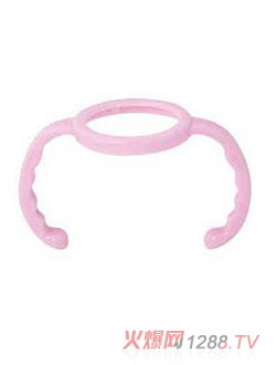 嬰樂寶PP專用標(biāo)準(zhǔn)口徑奶瓶手柄粉色