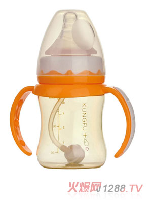 功夫?qū)氊怭PSU寬口自動小奶瓶