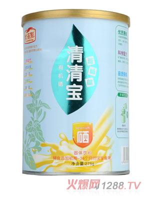 優(yōu)蓓聰有機(jī)硒草莓味清清寶（鐵聽）