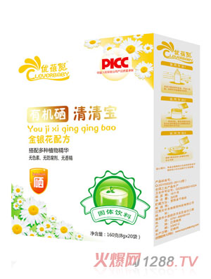 優(yōu)蓓聰金銀花配方有機(jī)硒清清寶