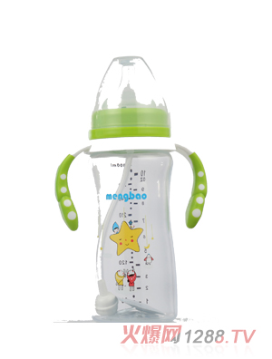 �ˌ�С�U����͸PP��ƿ300ml-�Gɫ