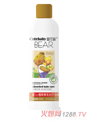 嬰可愛(ài)嬰兒茵陳草本水療浴液250ml