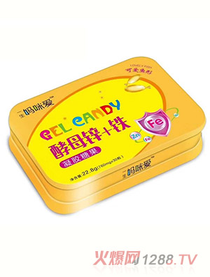 一生媽咪愛(ài)酵母鋅+鐵凝膠果糖