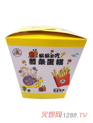 蝸蝸散步薯條蛋糕