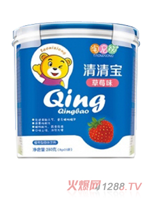 淘尼熊草莓味清清寶桶裝