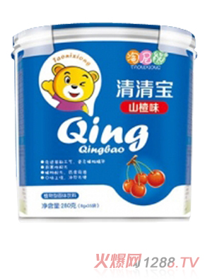 淘尼熊山楂味清清寶桶裝