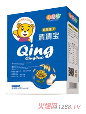 淘尼熊菊花蓮子清清寶盒裝