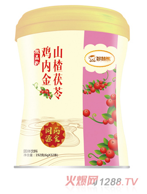 智慧熊山楂茯苓雞內金微晶粉