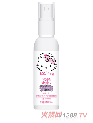 Hello Kitty初酷銀離子免洗手抗菌噴霧劑（植物萃?。?00ml