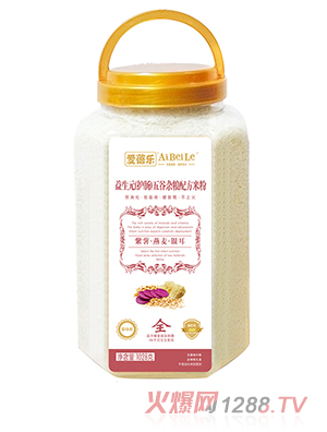 愛蓓樂益生元（護(hù)暢）五谷雜糧配方米粉1028g 紫薯燕麥銀耳