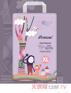 愛柔適夢(mèng)幻系列紙尿褲XL