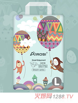 愛柔適夢(mèng)幻系列紙尿褲L