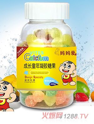 媽媽愛(ài)成長(zhǎng)童年凝膠糖果