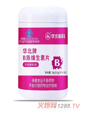 華北制藥B族維生素片18g
