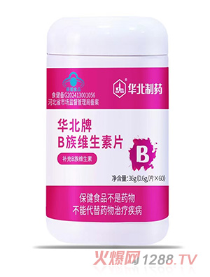 華北制藥B族維生素片36g