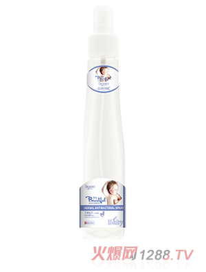 橙色貝貝艾草配方純膚花露抑菌噴劑